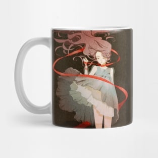 Red ribbon Mug